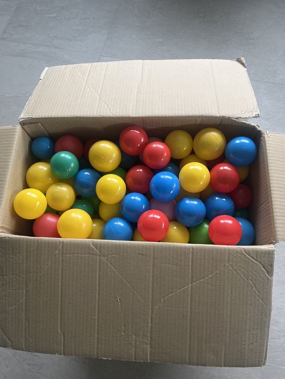 Lot 100 Balles Souples Colorées – Jeu Extérieur Piscine Enfant – Multi-activités Jeu Extérieur Balles Colorées