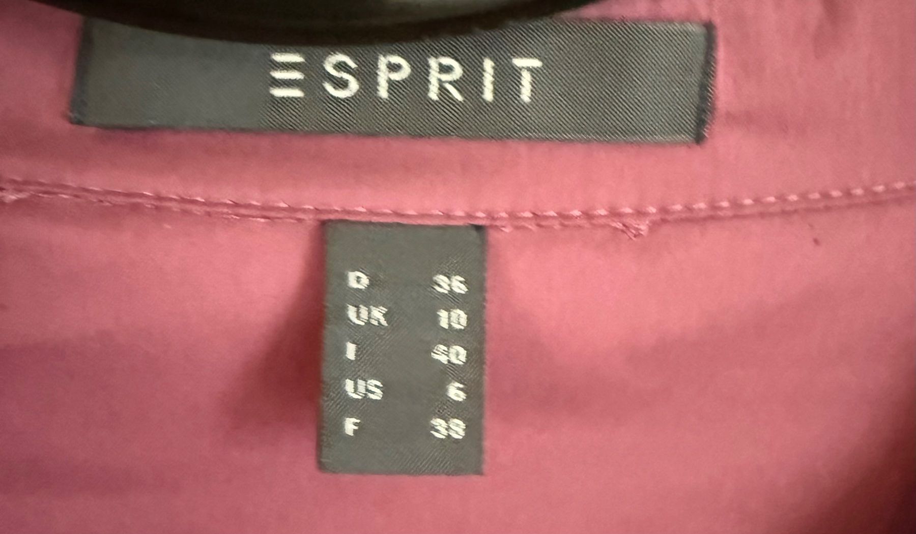 Esprit Blusen: Esprit Collection, figurbetonte Businessbluse, Gr. 36 – Gebraucht aus Niederweningen von baghirac 4