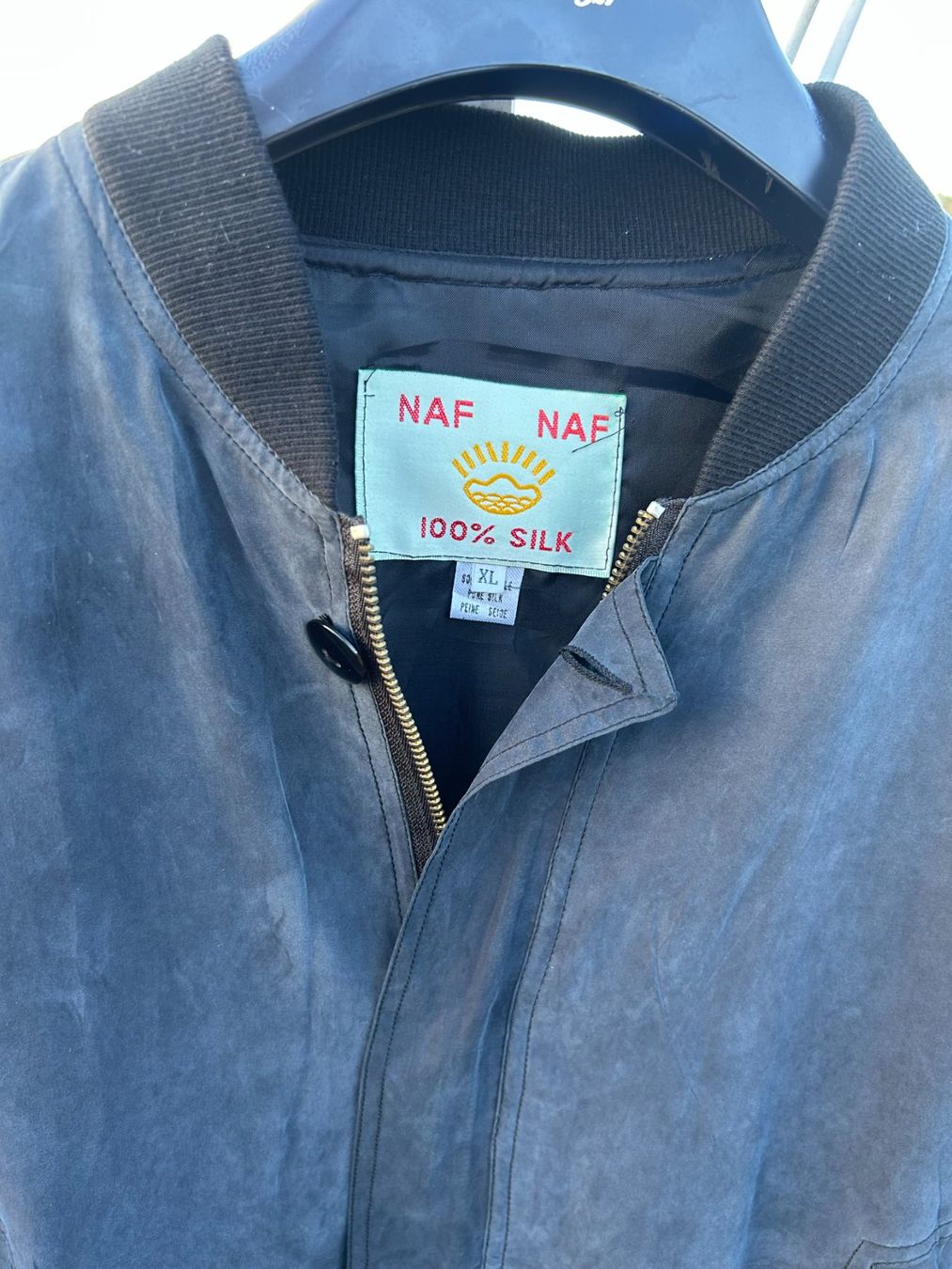 Vestes: Herren-Lumber, 100% Seide, Gr.XL – D'occasion à Russikon par Pebblybeach 3