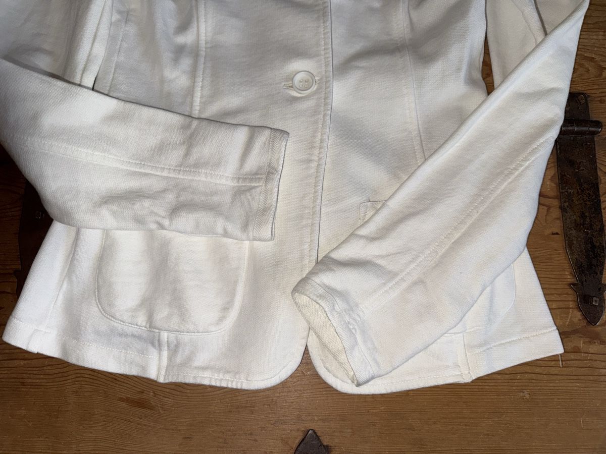 Benetton Giacche: Stile Benetton Blazer weiss Gr. S – Nuovo (secondo la descrizione) da Mauren venduto da ducducturi 3