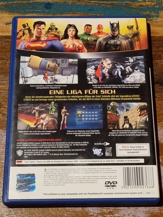 Justice League Heroes, PS2 Game DC (Gebraucht) in Winterthur für CHF 3. ...