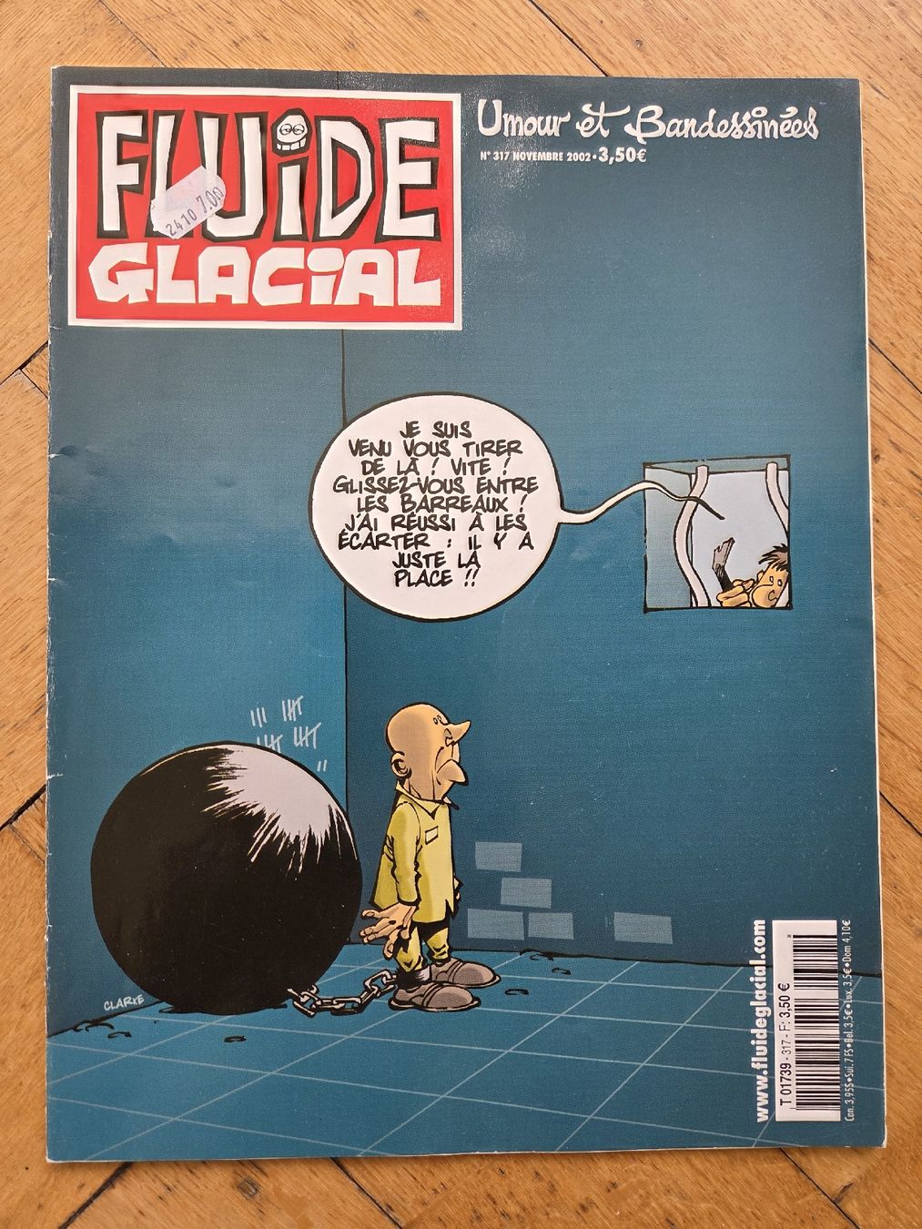 Fumetti: Fluide Glacial N°317 Novembre 2002 – Usato da Territet venduto da Cenh