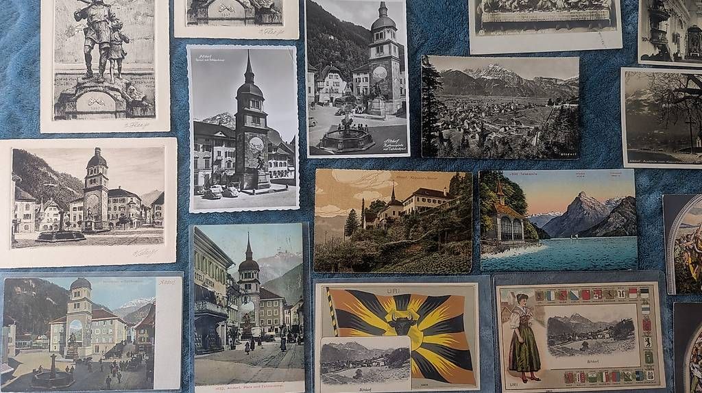Cartoline postali: 39 Stück Postkarten – Usato da Altdorf UR venduto da Walhalla59 1