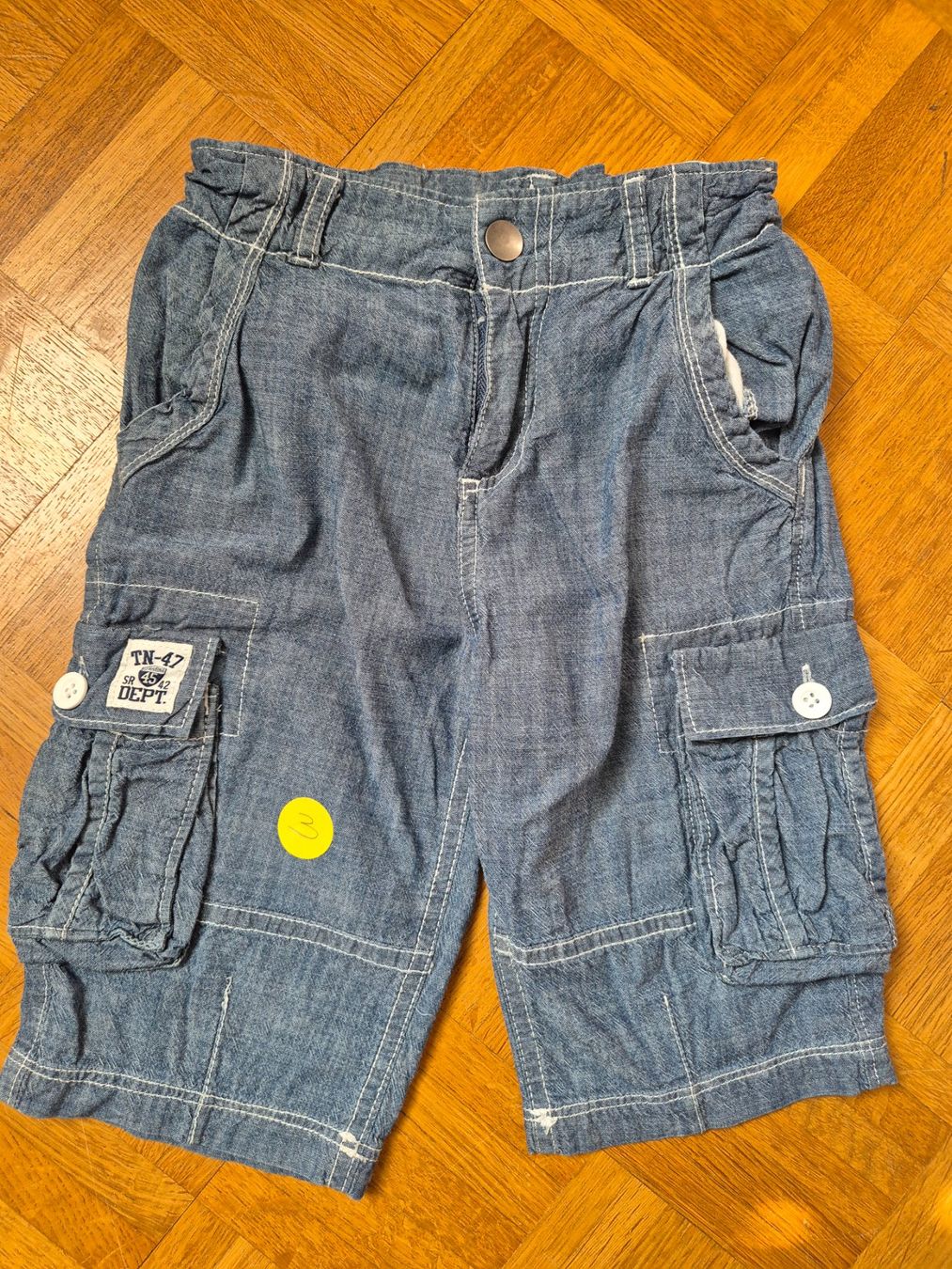 Pantaloni: Shorts blau/meliert, Gr. 110 – Usato da Dietikon venduto da grafad