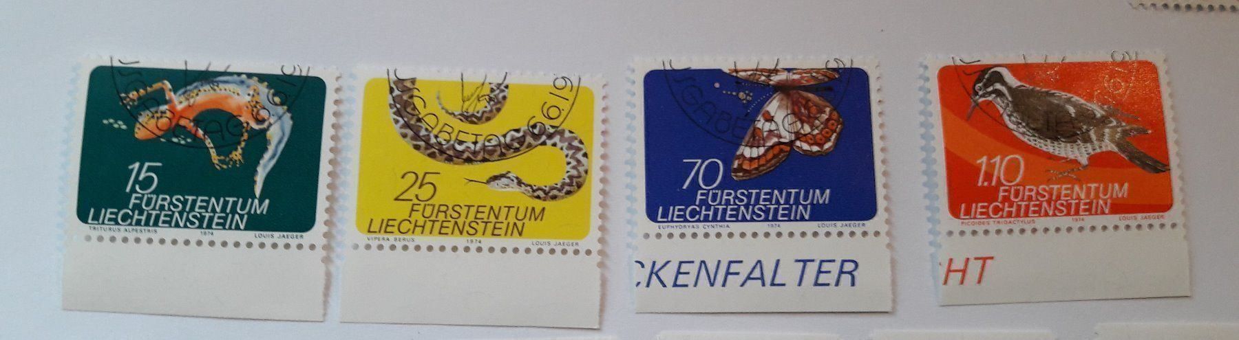 Tous les timbres: 1974 JSA gestempelt – Neuf (Voir description) à Alten par Regenwasser 4