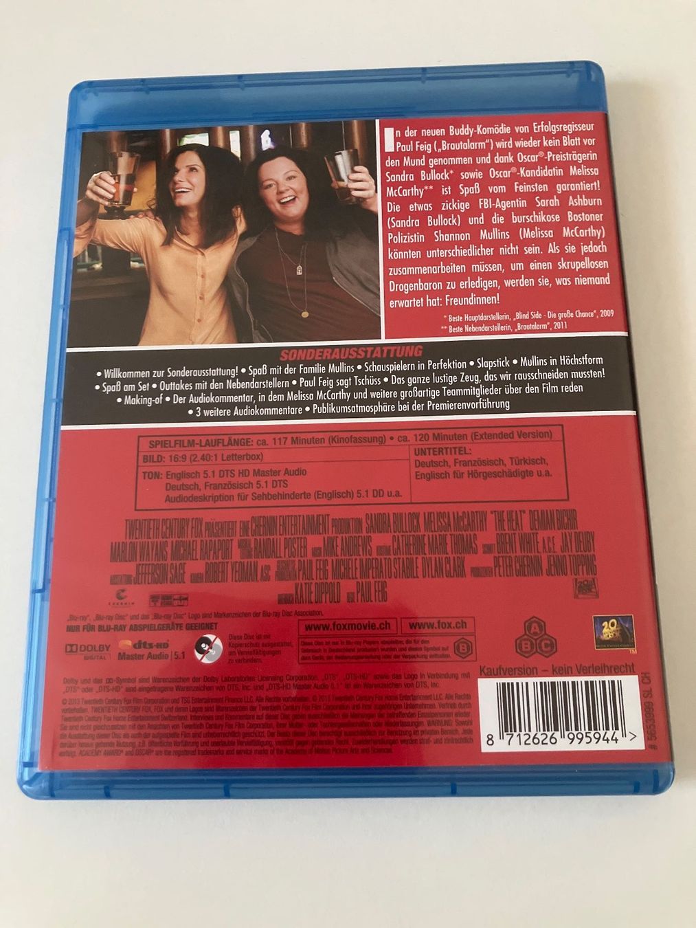 Tutti i DVDs: Taffe Mädels - Extended Version [Blu-ray] Bullock, McCarthy – Usato da Arbon venduto da Sugofresser 1