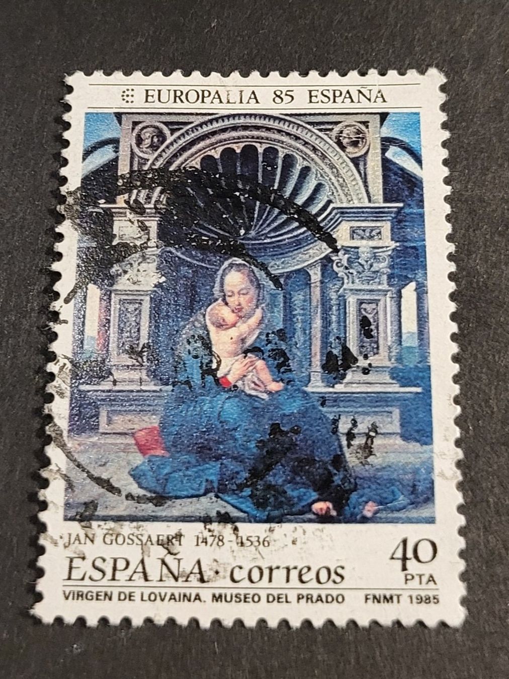 Tutti i francobolli: Spanien 1985 briefmarke – Usato da St Gallen venduto da Stampsalshobby