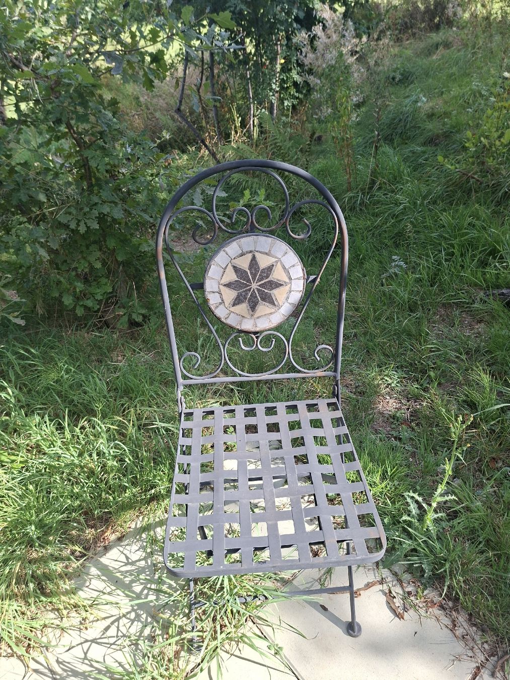 Set di tavolo e panche: Garten Tisch und Stühle – Usato da Wolfhalden venduto da goovy