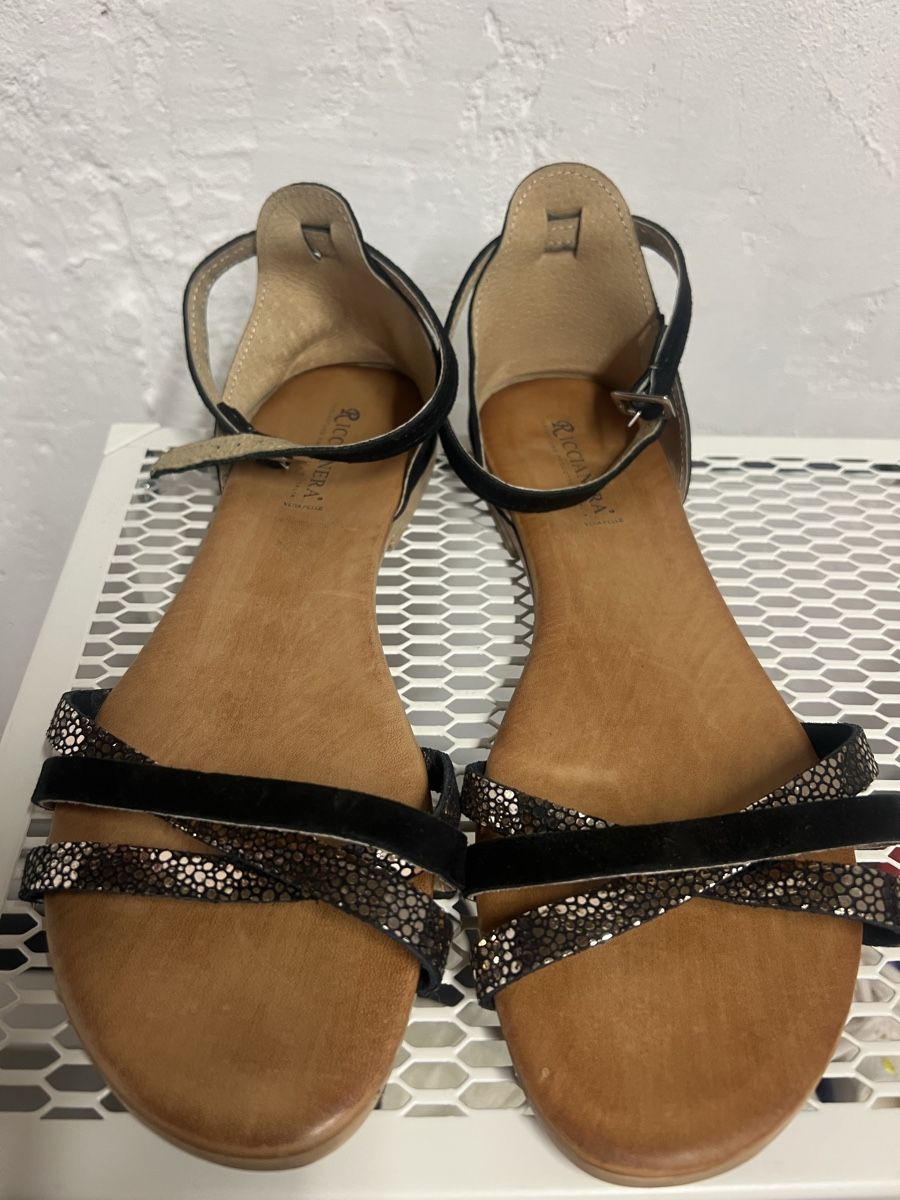 Scarpe da donna: Sandalen von Vera Pelle – Nuovo (secondo la descrizione) da Basel venduto da Dinamel