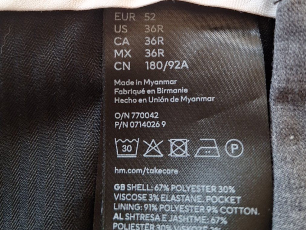 H&M Completi: Hemd und Anzugshose Gr M – Nuovo (secondo la descrizione) da Wegenstetten venduto da mcfly321 4