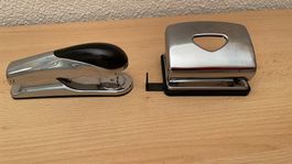 KW-TRIO Locher + Papierhefter 30Blatt / NP60CHF Metal