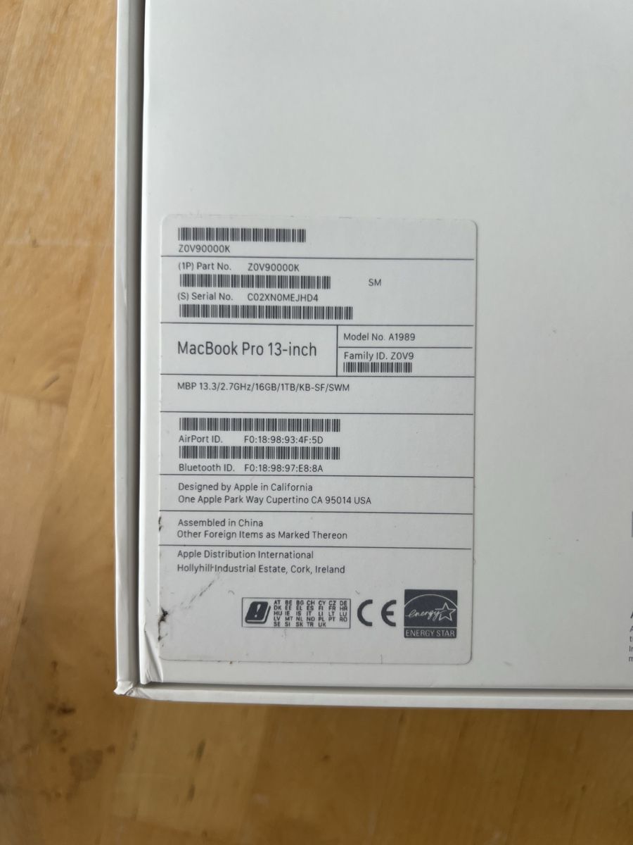 Apple Portables: MacBook Pro 13 16GB 1TB  – D'occasion à Lausanne par egy_25dj 4