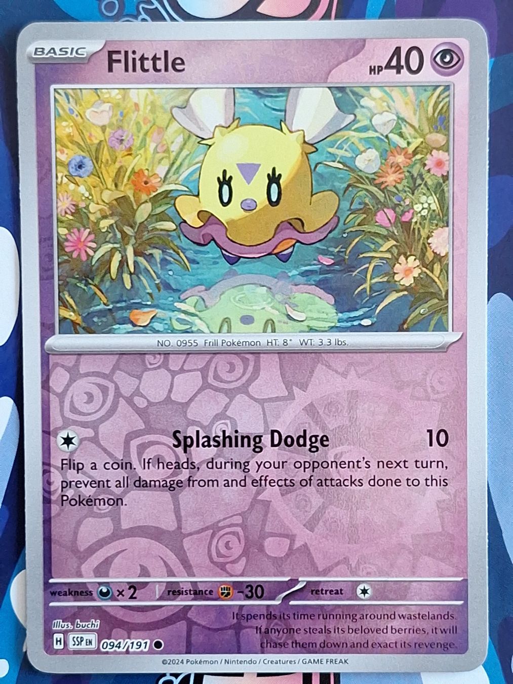 Pokémon Carte collezionabili: Flittle - Reverse Holo - Pokemon Surging Sparks #1.5 – Usato da Altstätten SG venduto da GGsGameshop