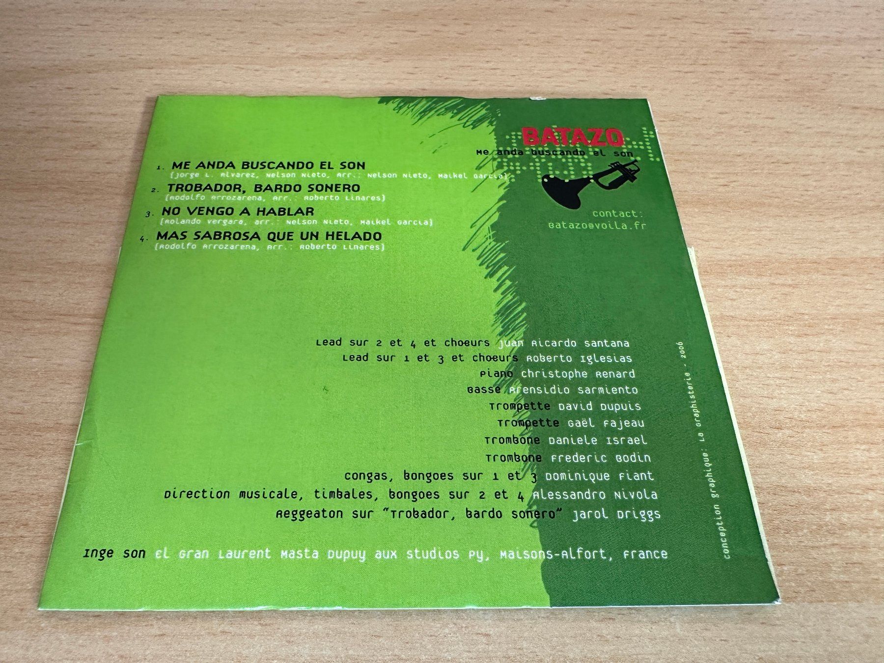 CDs: Batazo – Me Anda Buscando El Son – Gebraucht aus Rikon im Tösstal von Alpenmutz 1