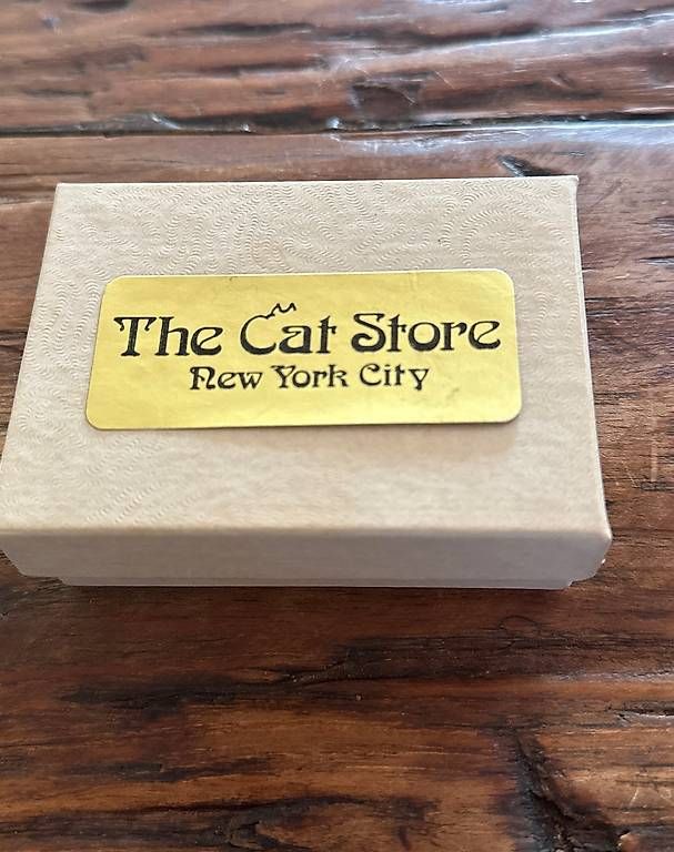 Statuette: The cat store New York  Katze Metall – Usato da Basel venduto da Joshy03 4