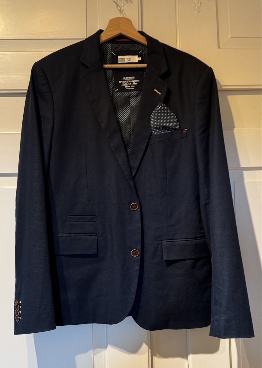 Vestes: Sakko / Jacket, blau, Gr. 50 – D'occasion à St. Gallen par Cagliari2015 1