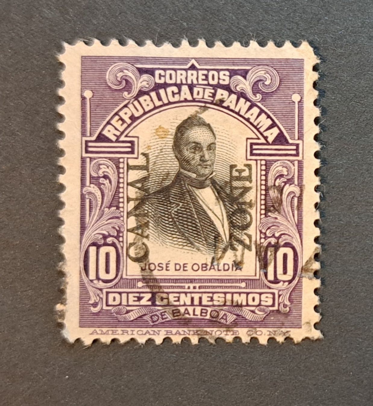 Tutti i francobolli: Panama Canal Zone 10C violett / schwarz – Usato da Unterägeri venduto da PhilatelieStudiger