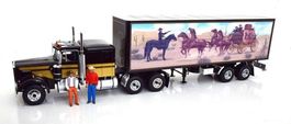 SATTELZUG KENWORTH SMOKEY MIT FIGURE 1:18 ROAD KINGS