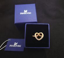 Swarovski Ring Herzform Roségold Grösse 60 neu