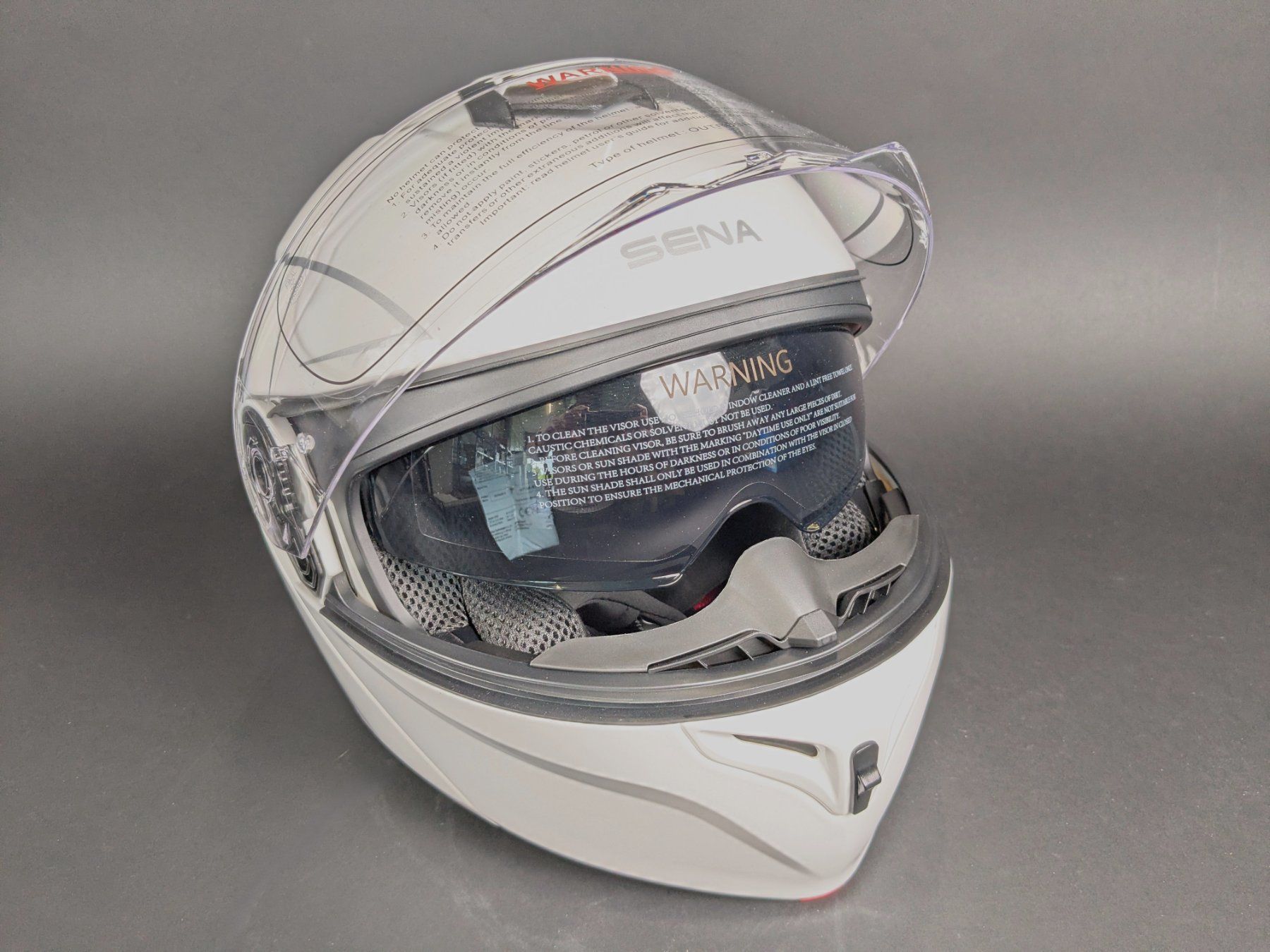 Sena Casques & visières: SENA Outrush R Bluetooth Motorrad-Klapphelm – Neuf (Voir description) à Dintikon par Restwert_Dintikon 1
