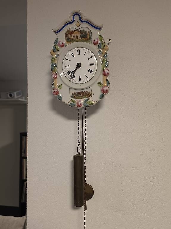 Orologi: Schwarzwälder Bauernuhr – Usato da Dornach venduto da cartonnage 3
