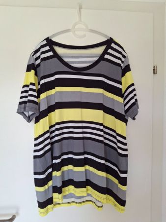 Streifen-Shirt, bunt gestreift, Grosse Grössen