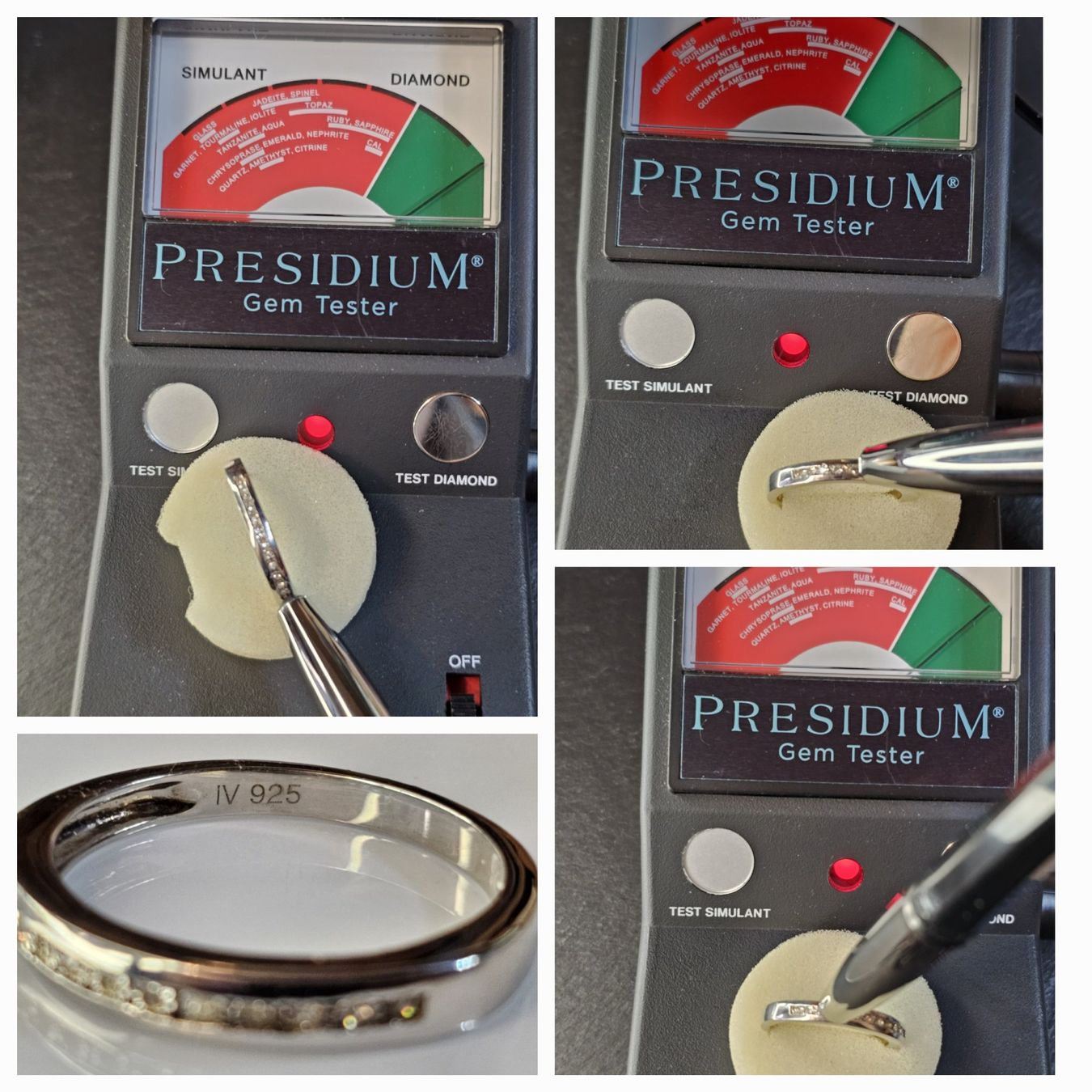 Anelli: Silberring 12 Diamanten getestet 925 Silber 0,06ct Ring – Nuovo (secondo la descrizione) da Riedt b. Erlen venduto da Gottestraene 9