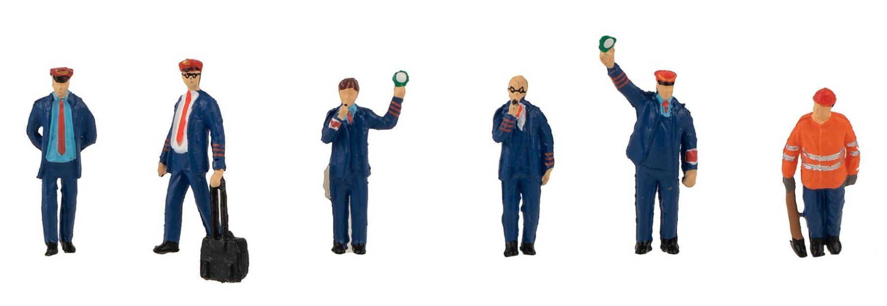 Faller Modellini di ferrovie: Faller 151624 H0 Bahnpersonal Epoche V – Nuovo e nell'imballaggio originale da Neukirch a.d. Thur venduto da MoBa-Shop