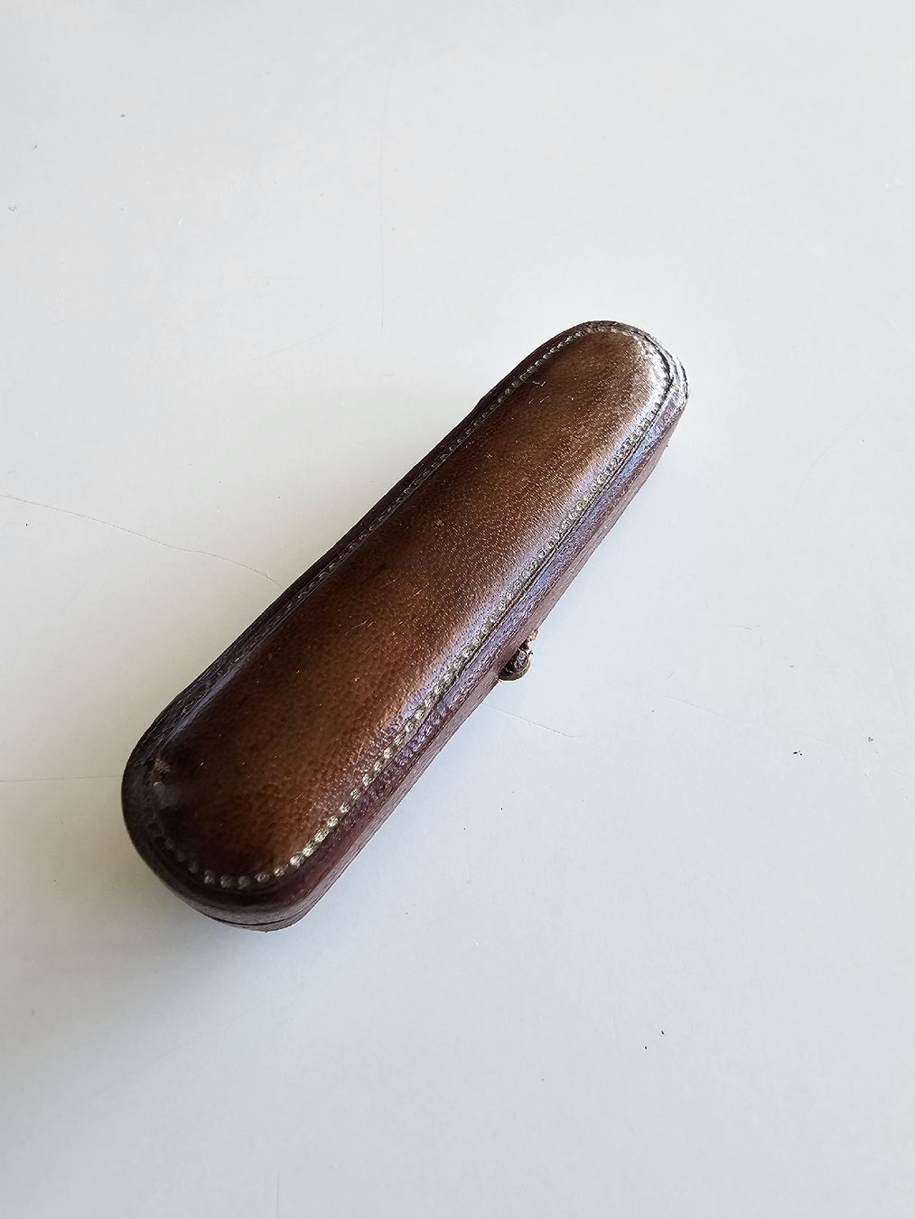 Pipe & Accessori: Zigarettenspitze Silber mit Bernstein in Etui antik – Usato da Niederrohrdorf venduto da DieBuechersammlerin 1