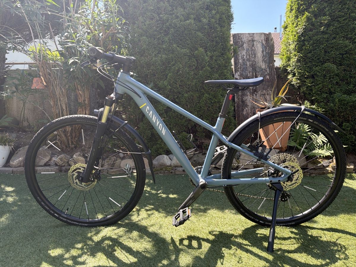 Canyon Biciclette: Canyon Pathlite 5, Grösse XS, blau – Usato da Morgarten venduto da elabaumann_ch