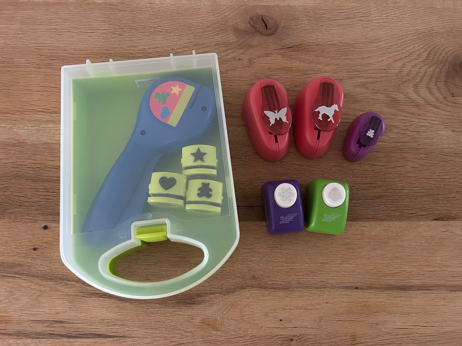 Kit bricolage: Bastelstanzer Set, Motivstanzer, Papierstanzer – Usato da Winkel venduto da SavK