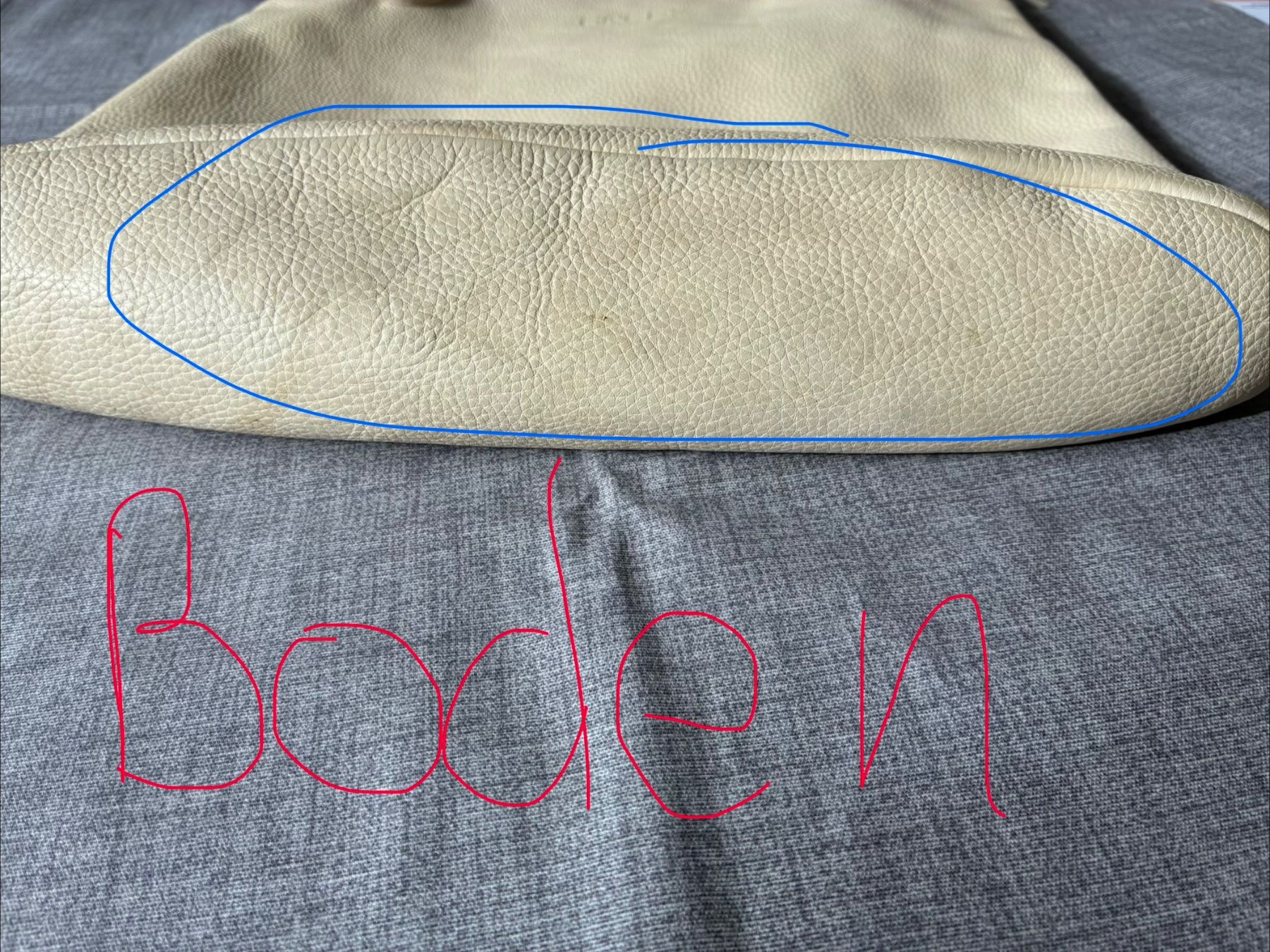 Bree Borse da donna: Beiger Ledershopper von Bree – Usato da Davos Platz venduto da nanigl 7