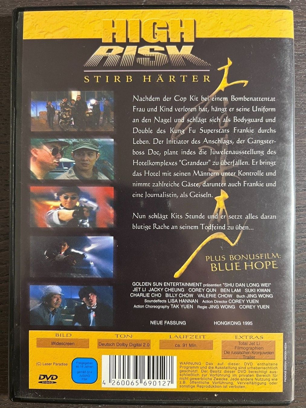 Tutti i DVDs: High Risk - Stirb härter – Usato da Zürich venduto da FilmFreunde 1