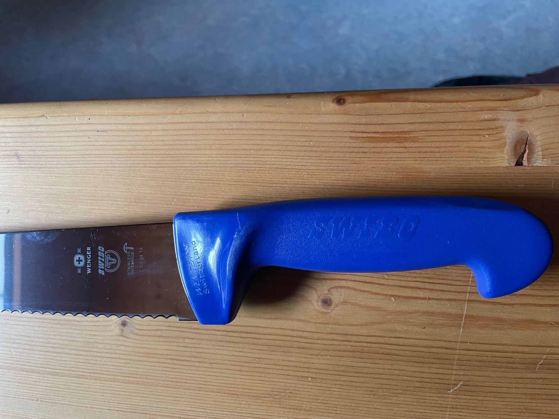 Wenger Coltelli da cucina: Grosses Messer Wenger neu – Nuovo (secondo la descrizione) da Gais venduto da rot_xs2k 1