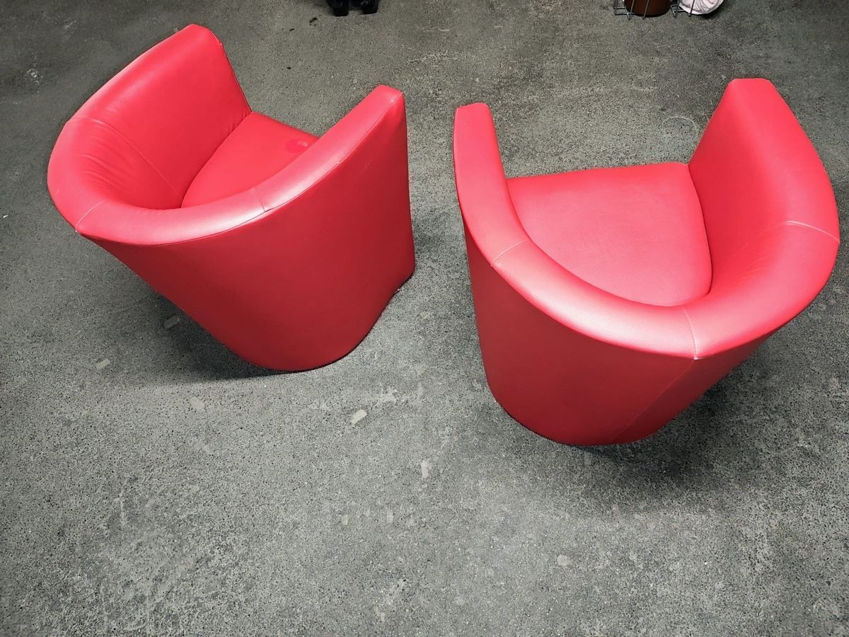 Poltrone: 2x Sessel rot – Usato da Gipf-Oberfrick venduto da Popa2 2
