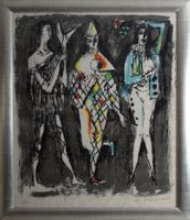Alois Carigiet Lithografie 18 von 30 "Figur der Mitte"