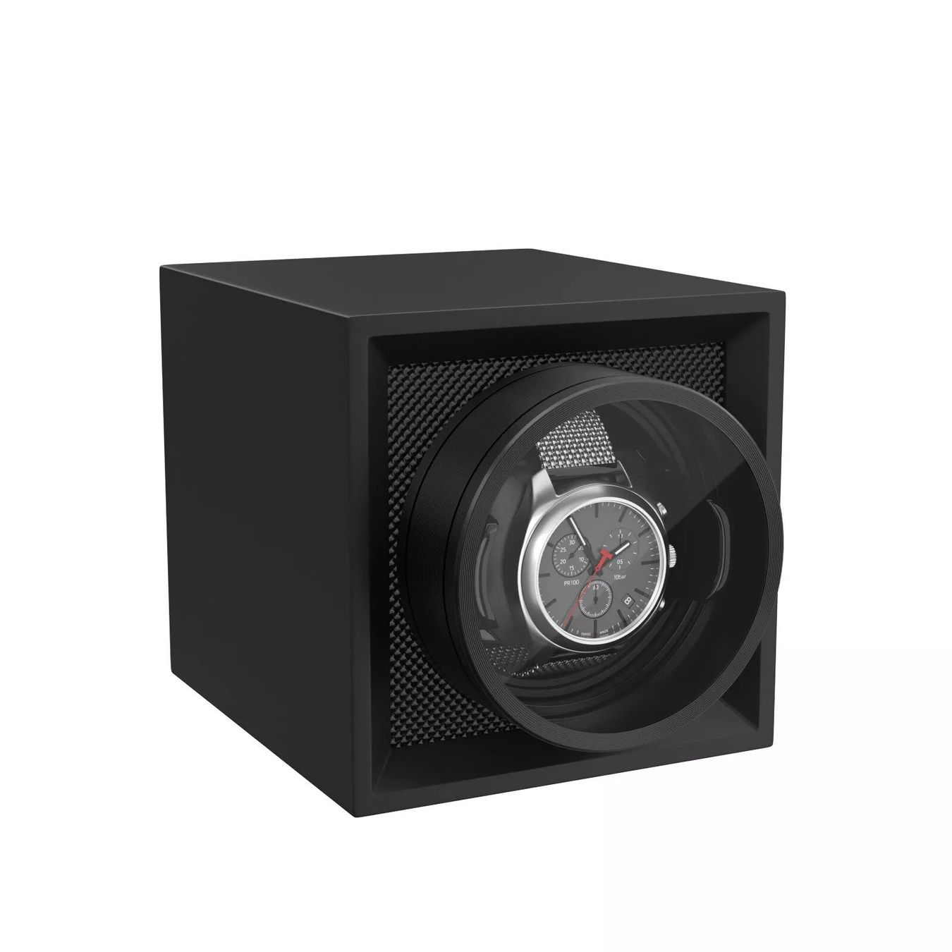 Cofanetto carica e porta orologi: 1x Uhrenbeweger + Abdeckung Uhrendreher Uhrenbox – Nuovo e nell'imballaggio originale da Wallenwil venduto da toesstalvertrieb 1