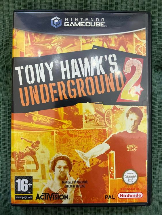 Jeu Tony Hawk’s Underground - Version Nintendo GameCube - Bon état, Boîtier Et Instructions Inclus