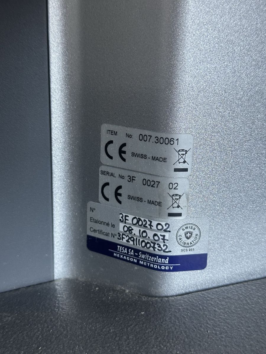Tesa Messen: Tesa Micro Hite m600 plus Höhenmessgerät Komplett – Gebraucht aus Moosleerau von Corbin_Eileen 4