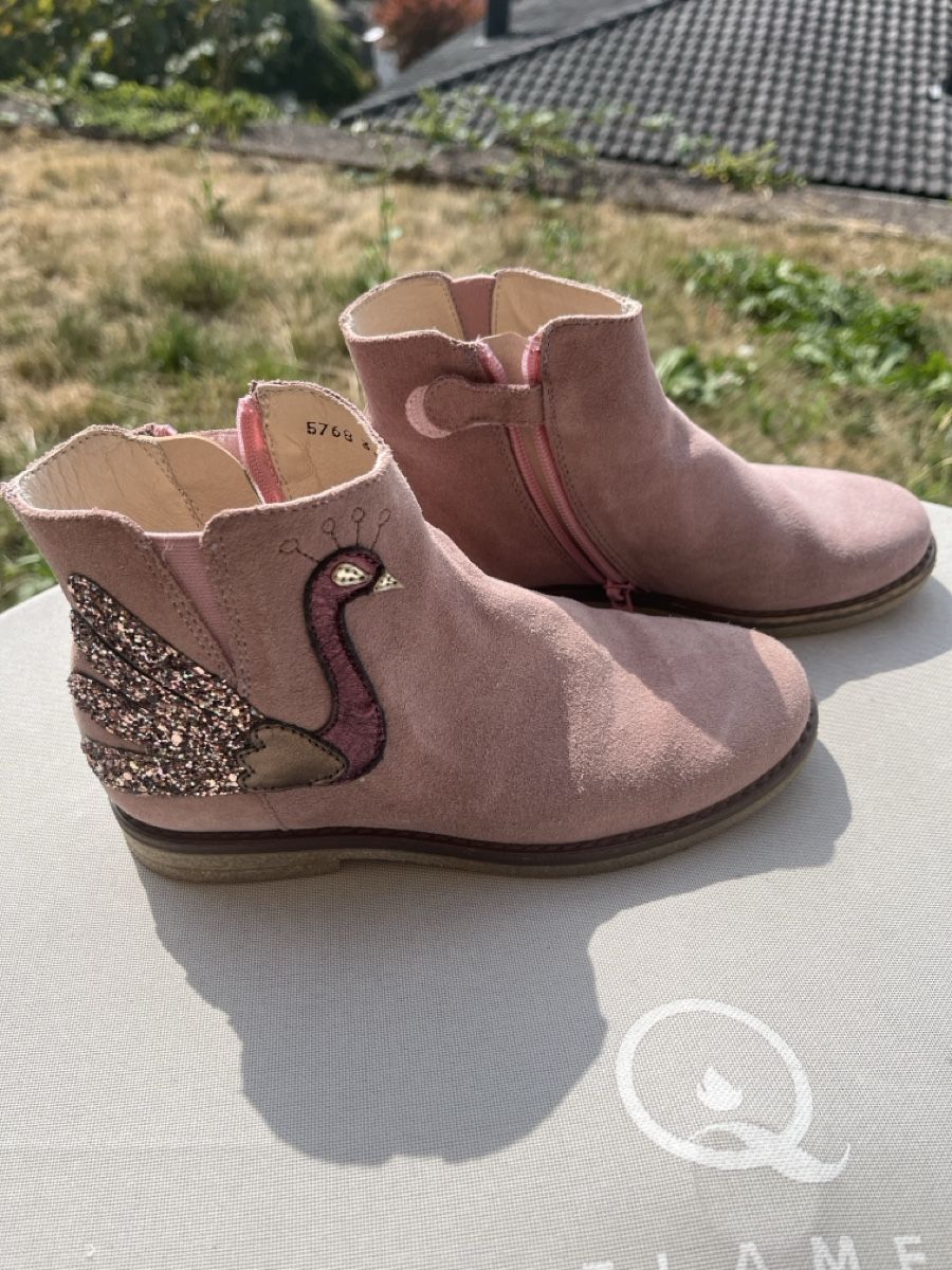 Scarpe per ragazze: Stiefeletten Rosa Gr 33  – Usato da Hünenberg venduto da jo.ur 1