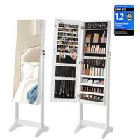Schmuckschrank Spiegelschrank Ganzkörperspiegel Organizer