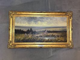 Original Ölgemälde signiert D. Jacobs  mit Zierrahmen
