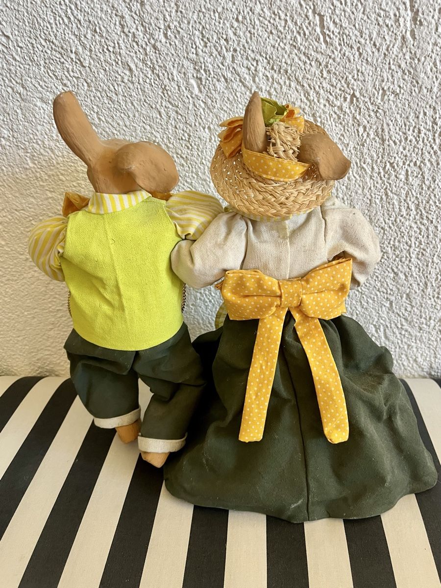 Statuette: Handgemachtes  Hasenpaar – Usato da Rorschacherberg venduto da Artmaru 2