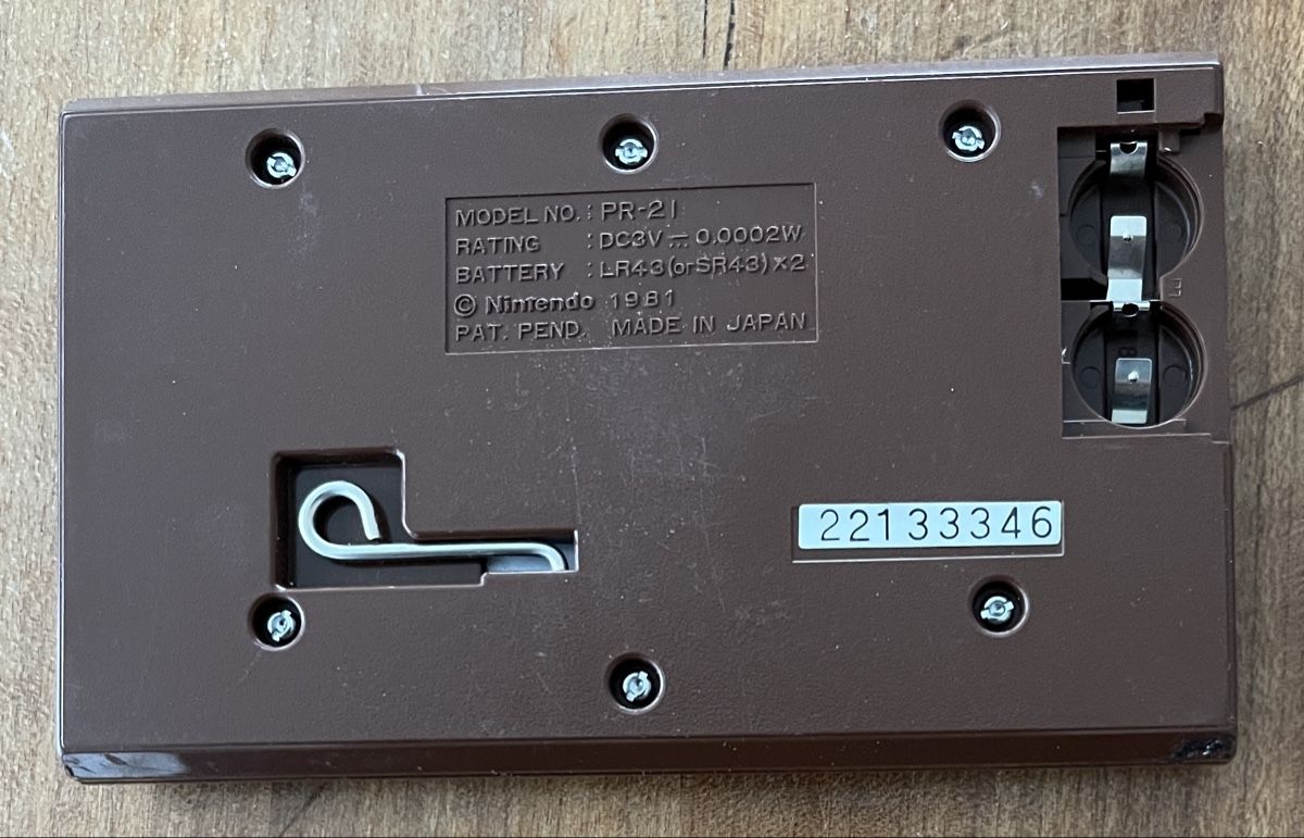 game&watch Console: Game & Watch Parachute in OVP – Usato da Ballwil venduto da Bienenhonig1 4