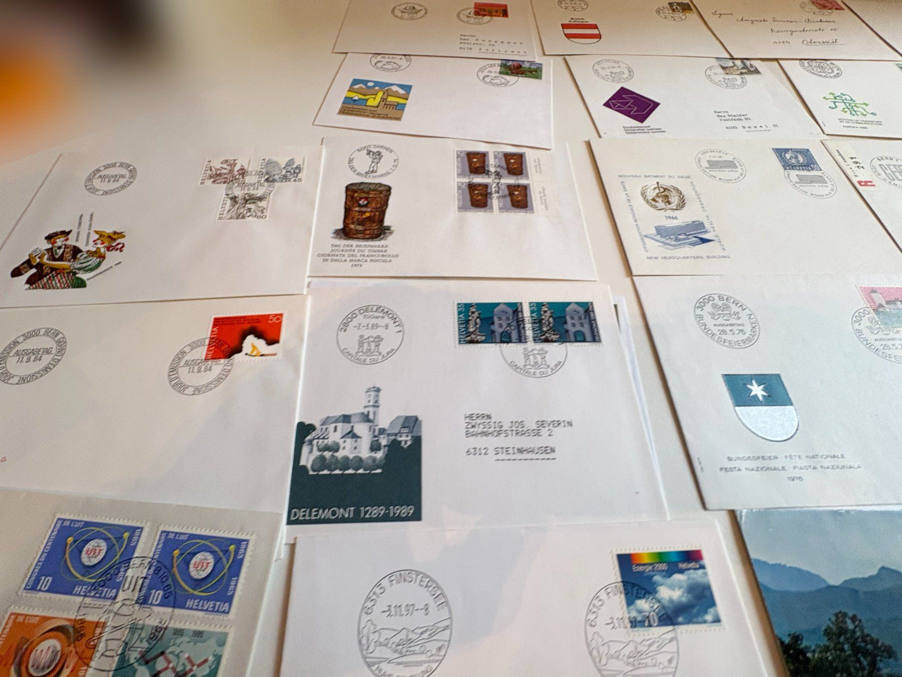 Tutti i francobolli: FDC HELVETIA LOT – Usato da Riva san vitale venduto da abd_p86k 4