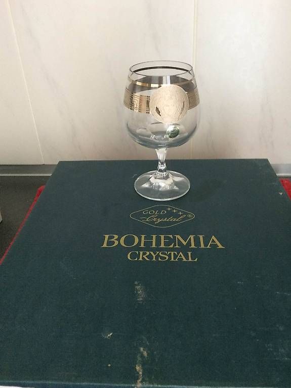 Verres: Bicchieri cognac cristallo di Boemia – D'occasion à Lugano par los_wnc8