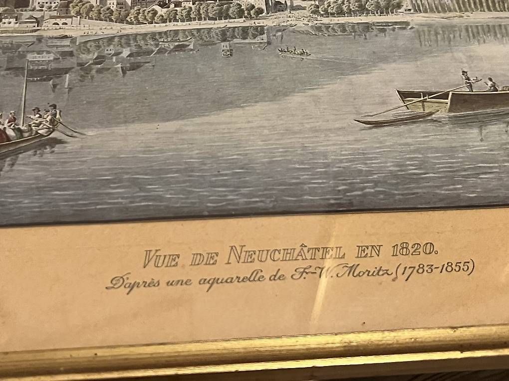 Incisioni: Vue de Neuchâtel  – Usato da Enges venduto da Guarajuba01 1