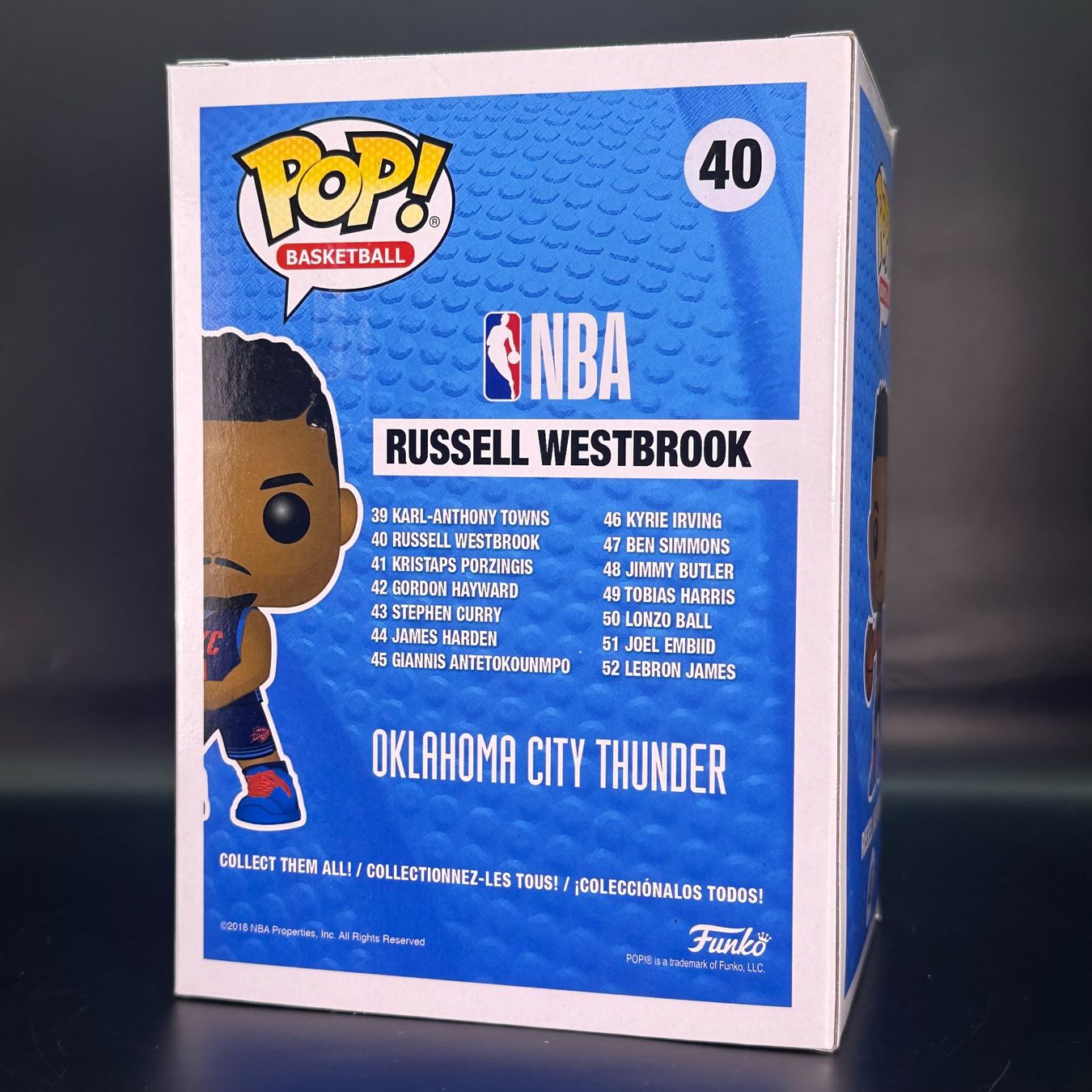 Funko Figuren: Funko Pop! NBA Russell Westbrook 40 – Gebraucht aus Düdingen von Nerdworld 1