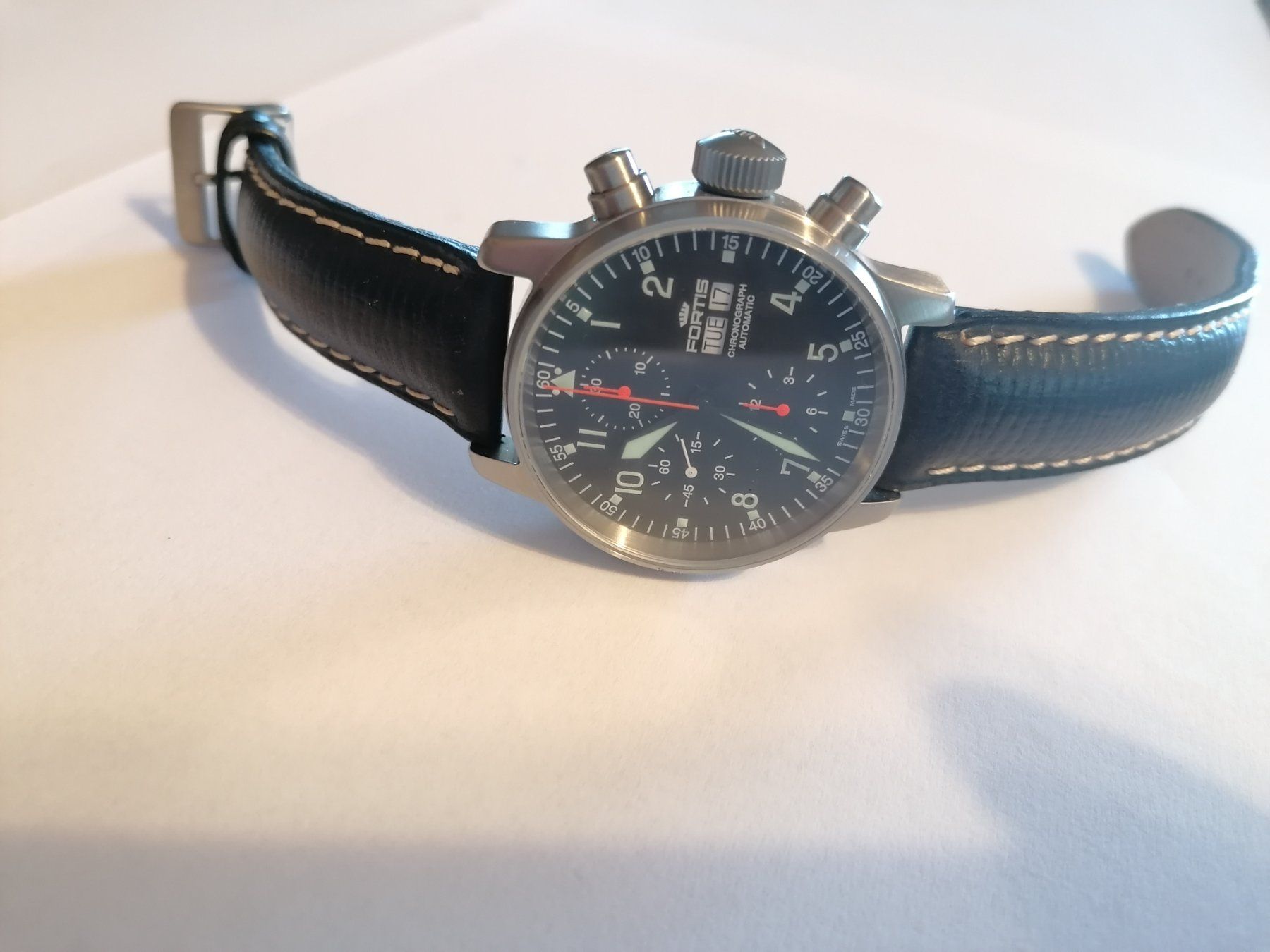 Fortis Montres: Fortis Flieger Ref. 597.11.141.1 – D'occasion à Eschen par Smatt93 1