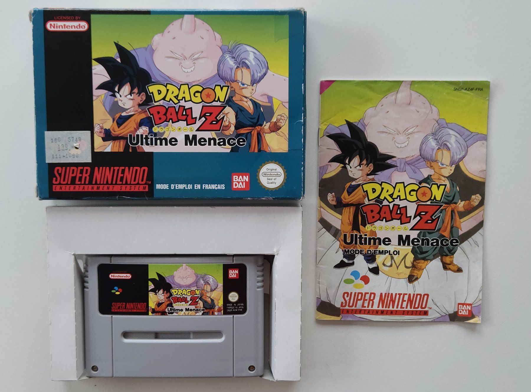 Nintendo Giochi: Dragon Ball : Ultime Menace - Snes – Usato da Autigny venduto da zel_gvl5